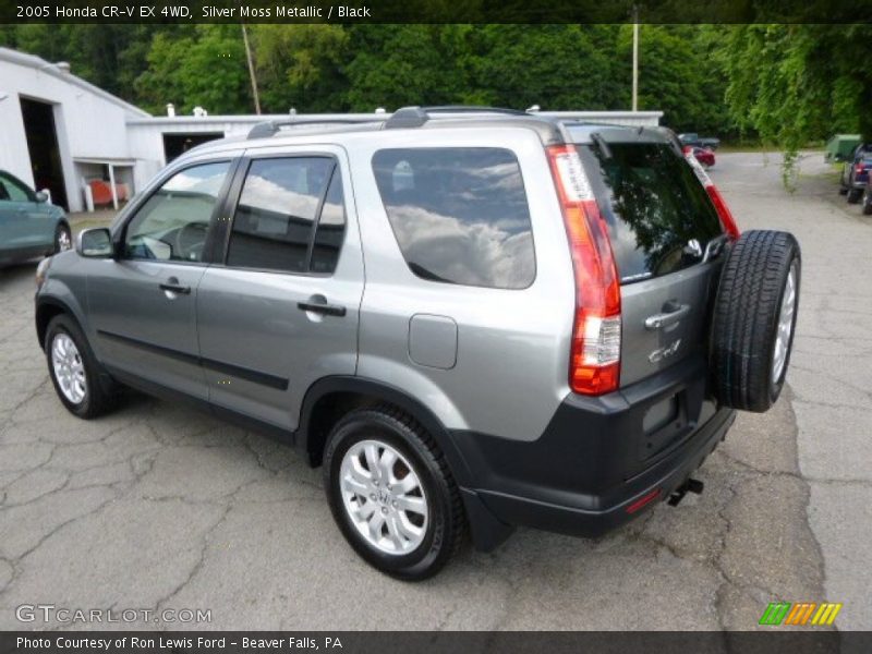 Silver Moss Metallic / Black 2005 Honda CR-V EX 4WD