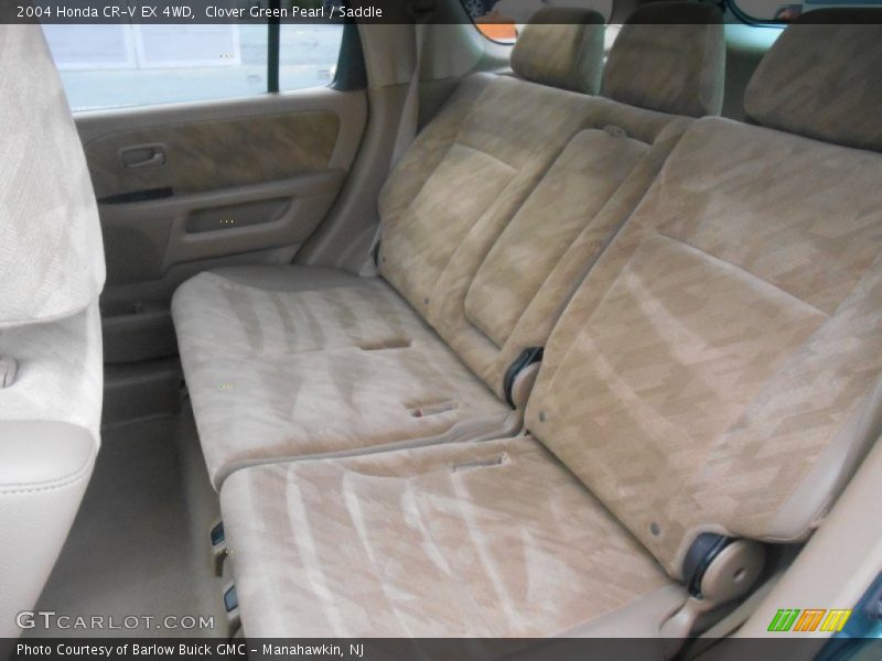 Clover Green Pearl / Saddle 2004 Honda CR-V EX 4WD