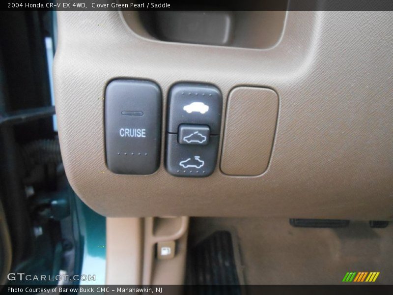 Clover Green Pearl / Saddle 2004 Honda CR-V EX 4WD