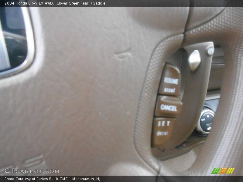 Clover Green Pearl / Saddle 2004 Honda CR-V EX 4WD