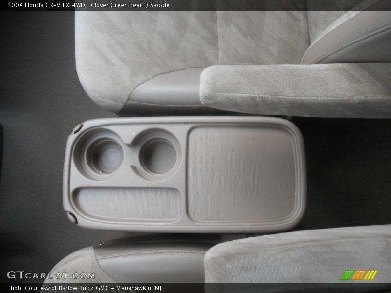Clover Green Pearl / Saddle 2004 Honda CR-V EX 4WD