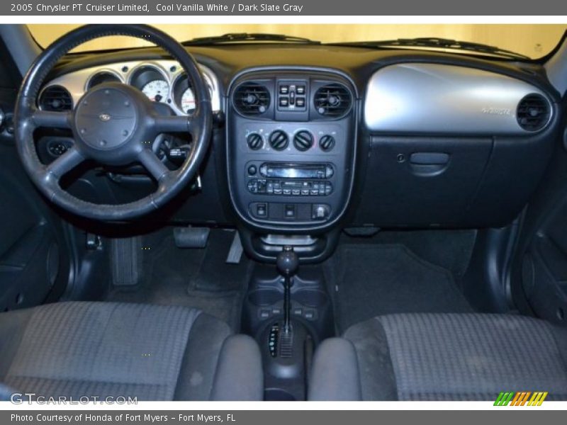 Cool Vanilla White / Dark Slate Gray 2005 Chrysler PT Cruiser Limited