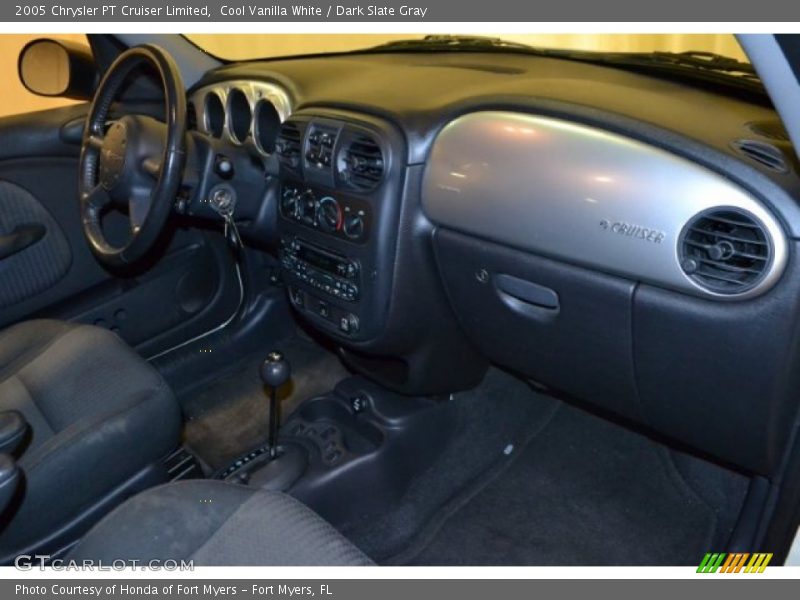 Cool Vanilla White / Dark Slate Gray 2005 Chrysler PT Cruiser Limited