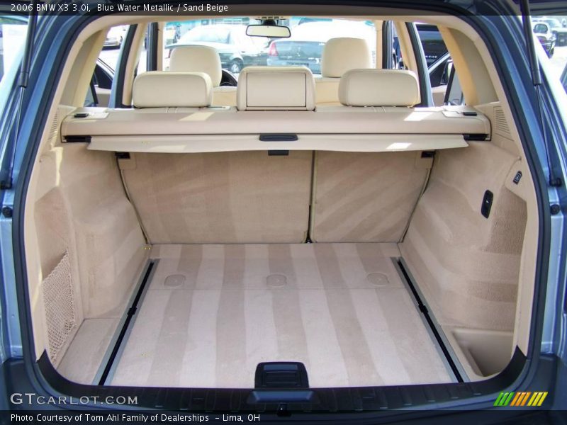 Blue Water Metallic / Sand Beige 2006 BMW X3 3.0i