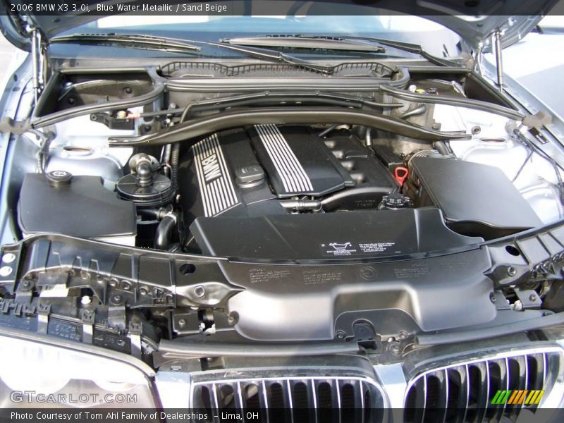 Blue Water Metallic / Sand Beige 2006 BMW X3 3.0i