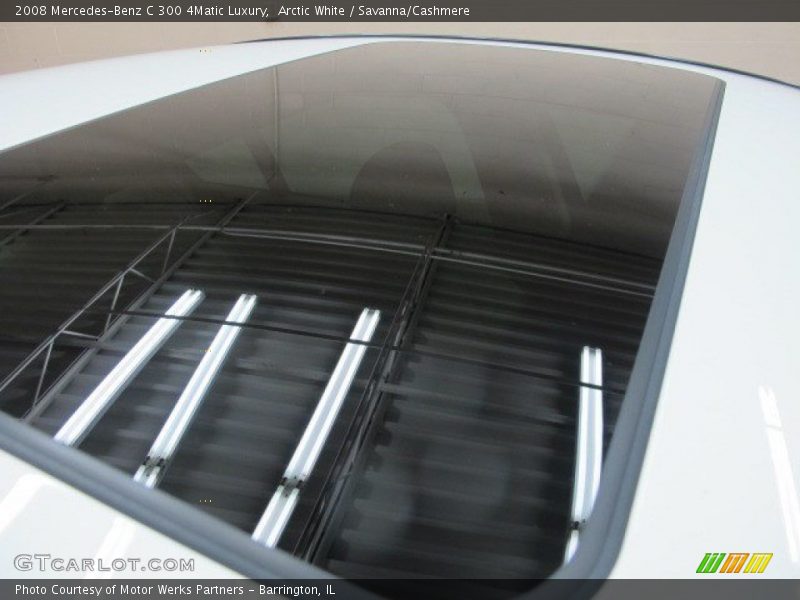 Arctic White / Savanna/Cashmere 2008 Mercedes-Benz C 300 4Matic Luxury