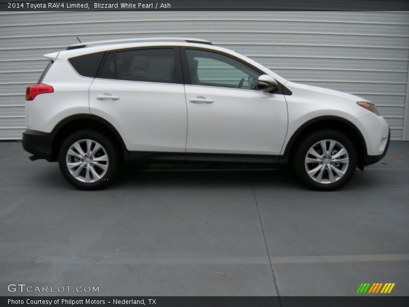  2014 RAV4 Limited Blizzard White Pearl