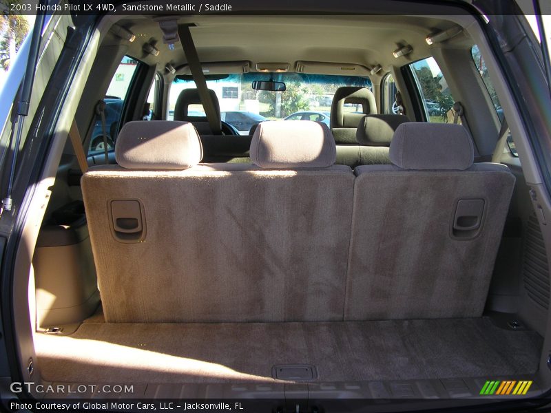 Sandstone Metallic / Saddle 2003 Honda Pilot LX 4WD