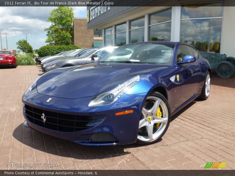 Front 3/4 View of 2012 FF 