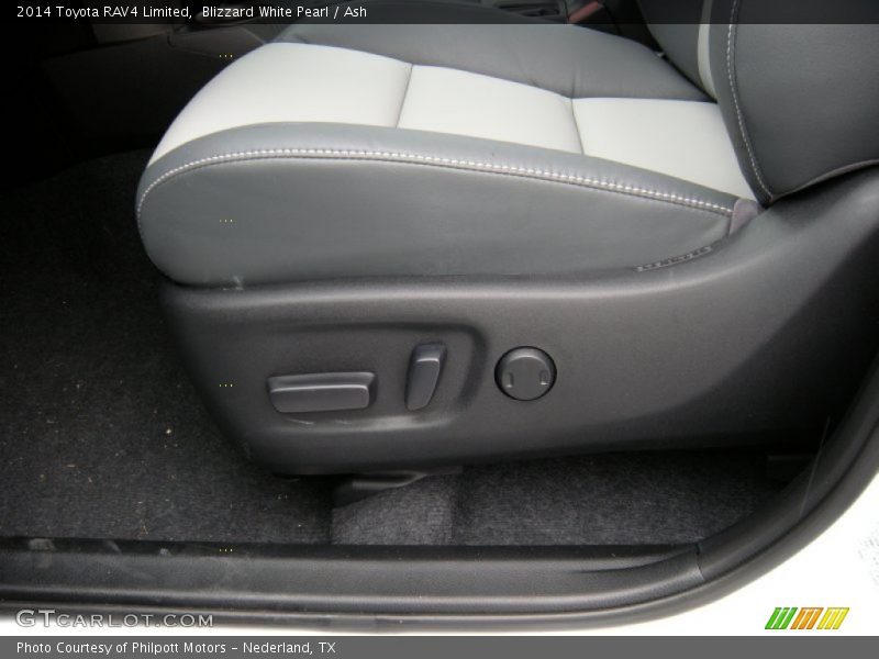 Front Seat of 2014 RAV4 Limited