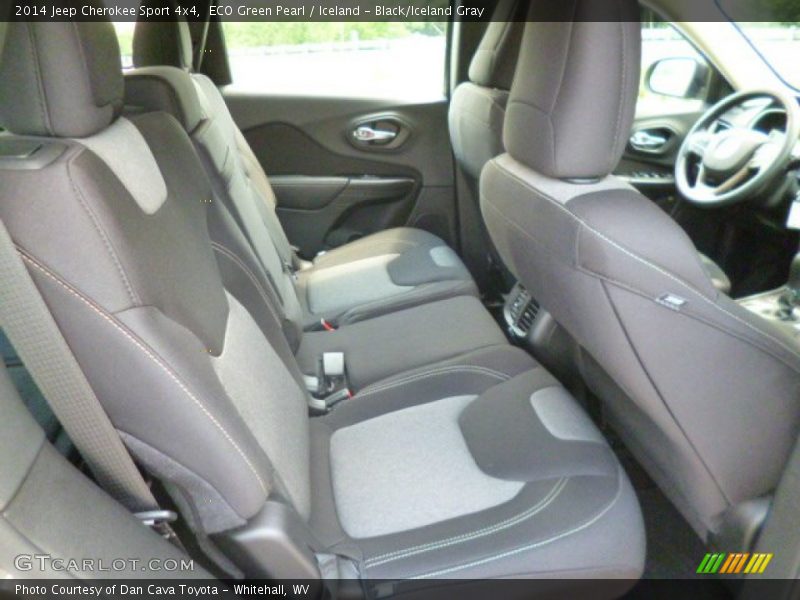 ECO Green Pearl / Iceland - Black/Iceland Gray 2014 Jeep Cherokee Sport 4x4