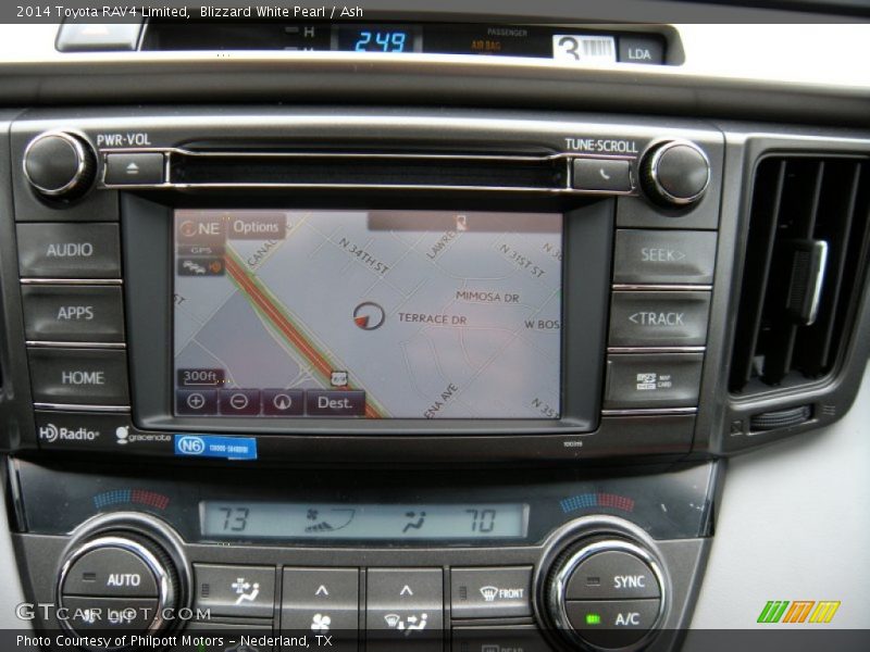 Controls of 2014 RAV4 Limited