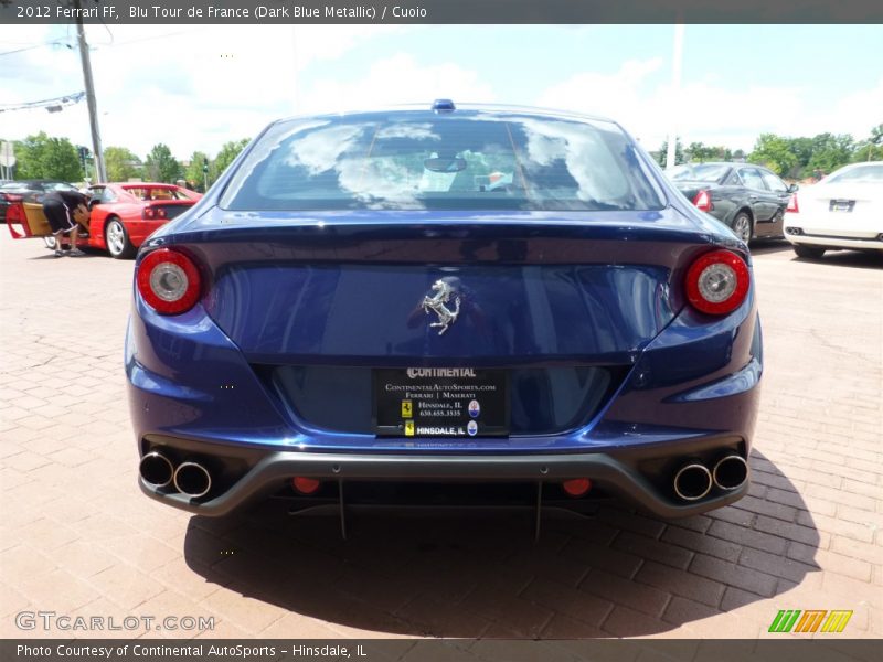 Blu Tour de France (Dark Blue Metallic) / Cuoio 2012 Ferrari FF