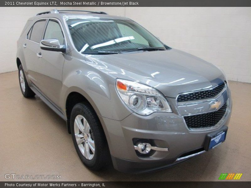 Mocha Steel Metallic / Brownstone/Jet Black 2011 Chevrolet Equinox LTZ