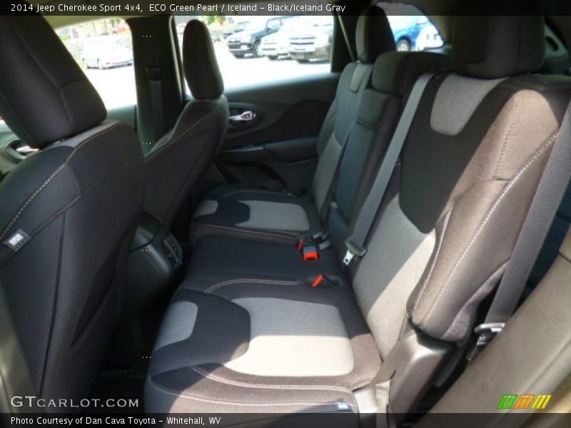 ECO Green Pearl / Iceland - Black/Iceland Gray 2014 Jeep Cherokee Sport 4x4