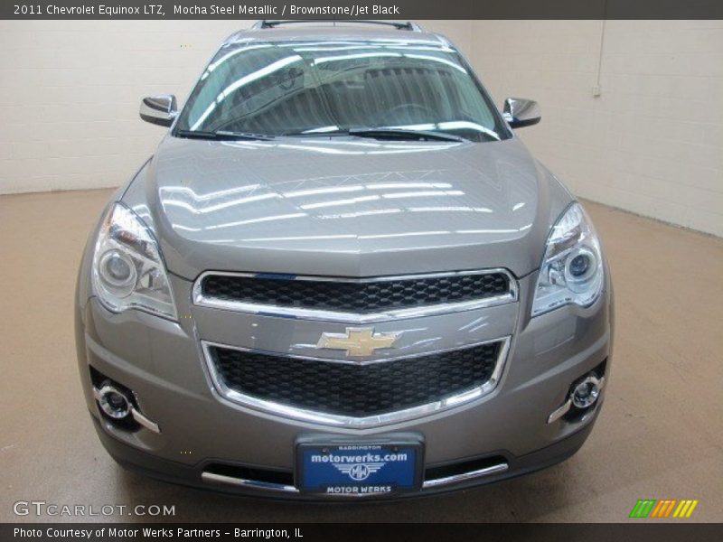 Mocha Steel Metallic / Brownstone/Jet Black 2011 Chevrolet Equinox LTZ