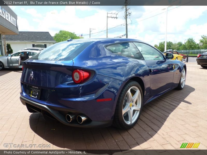 Blu Tour de France (Dark Blue Metallic) / Cuoio 2012 Ferrari FF