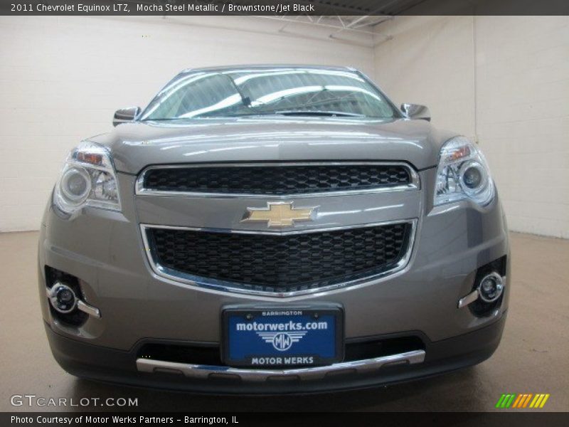 Mocha Steel Metallic / Brownstone/Jet Black 2011 Chevrolet Equinox LTZ