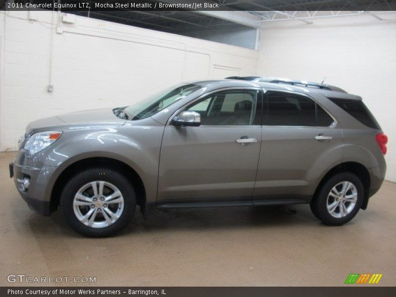 Mocha Steel Metallic / Brownstone/Jet Black 2011 Chevrolet Equinox LTZ