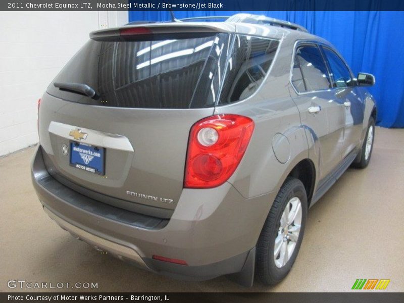 Mocha Steel Metallic / Brownstone/Jet Black 2011 Chevrolet Equinox LTZ