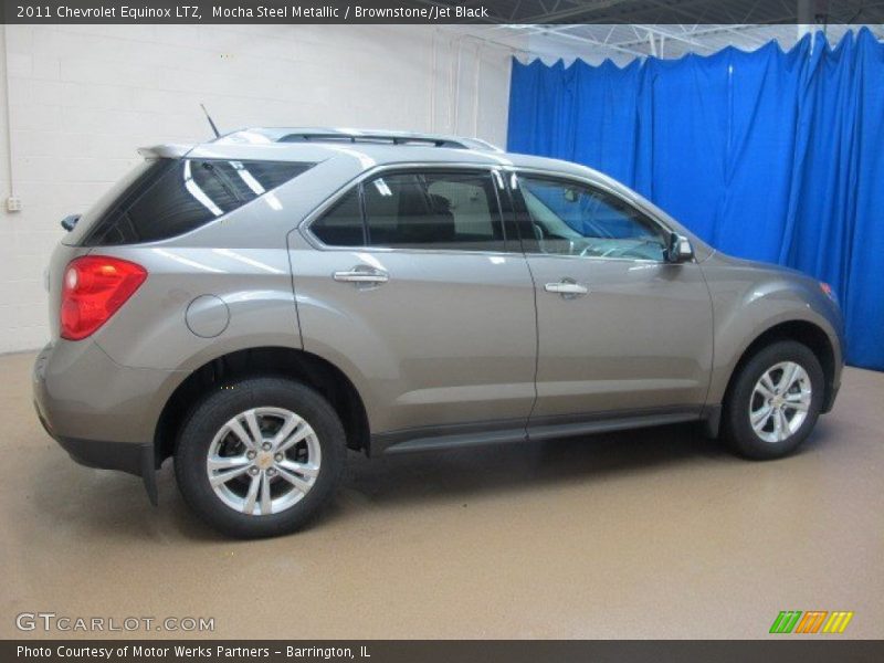 Mocha Steel Metallic / Brownstone/Jet Black 2011 Chevrolet Equinox LTZ
