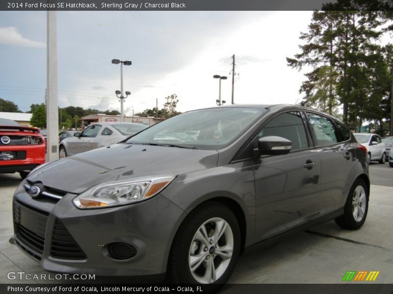 Sterling Gray / Charcoal Black 2014 Ford Focus SE Hatchback