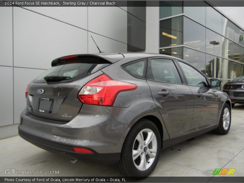 Sterling Gray / Charcoal Black 2014 Ford Focus SE Hatchback