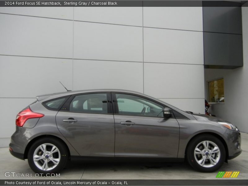 Sterling Gray / Charcoal Black 2014 Ford Focus SE Hatchback