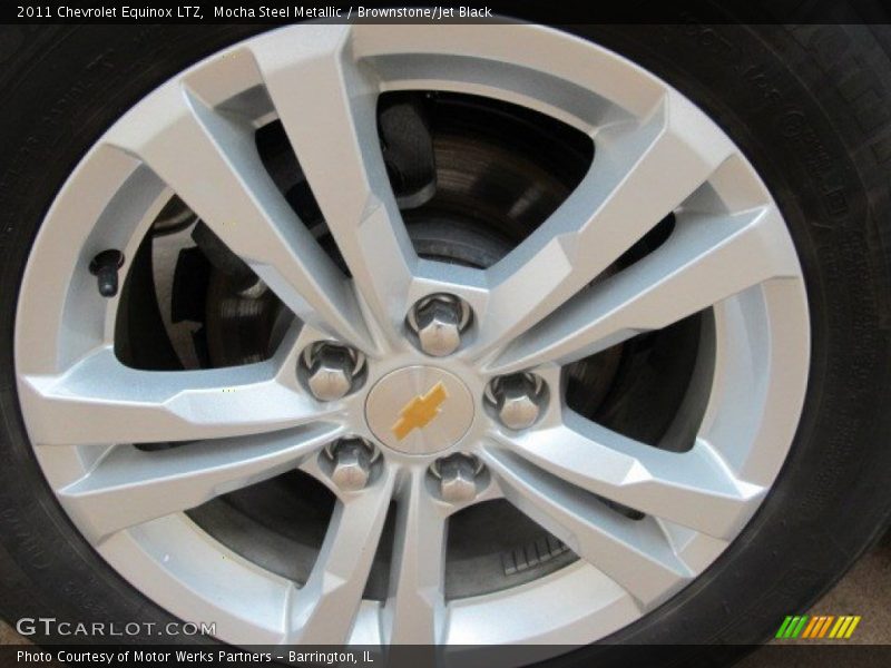 Mocha Steel Metallic / Brownstone/Jet Black 2011 Chevrolet Equinox LTZ