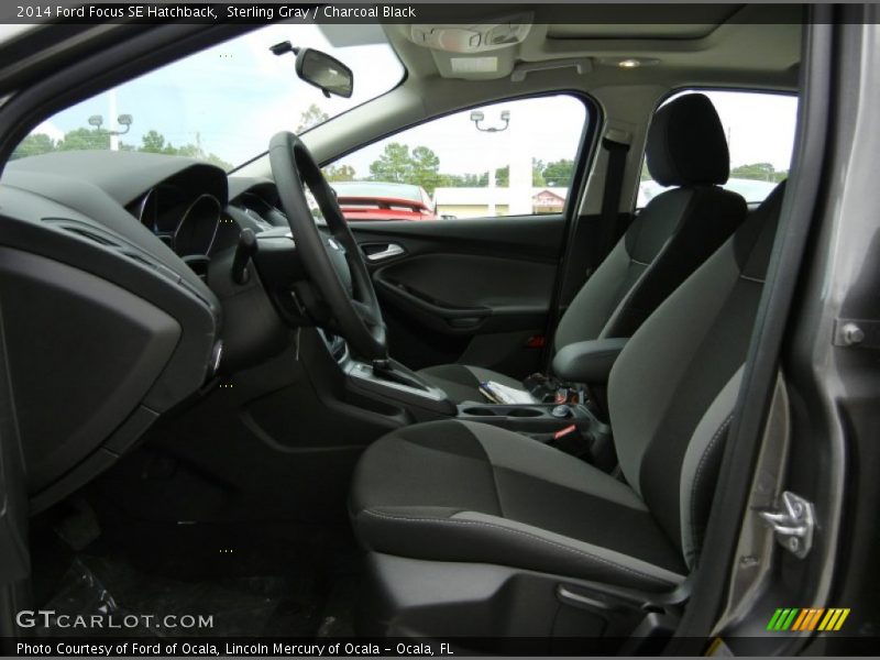 Sterling Gray / Charcoal Black 2014 Ford Focus SE Hatchback