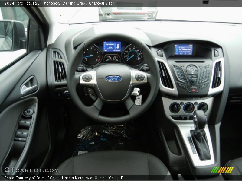 Sterling Gray / Charcoal Black 2014 Ford Focus SE Hatchback