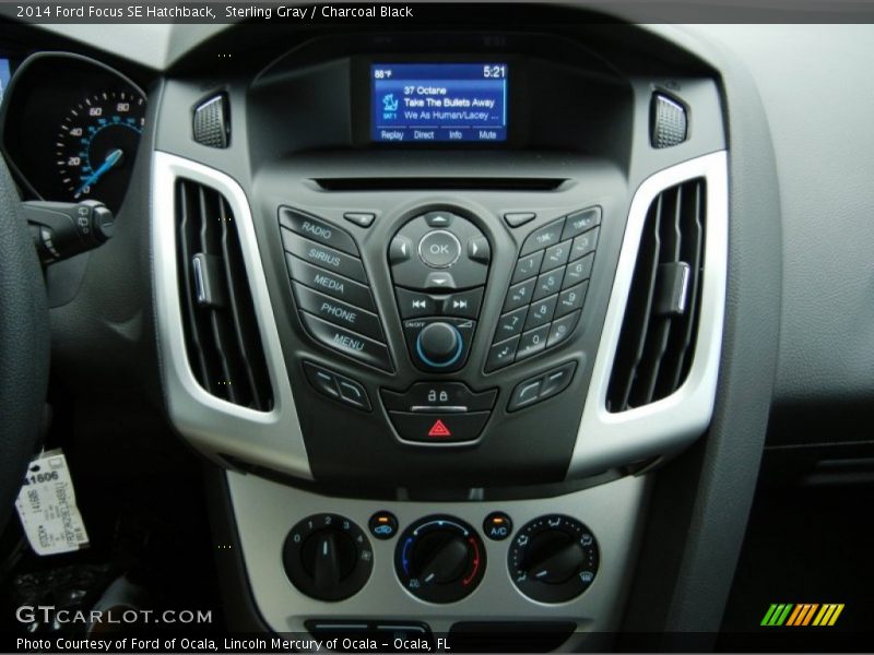 Sterling Gray / Charcoal Black 2014 Ford Focus SE Hatchback