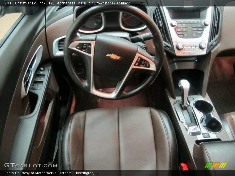 Mocha Steel Metallic / Brownstone/Jet Black 2011 Chevrolet Equinox LTZ