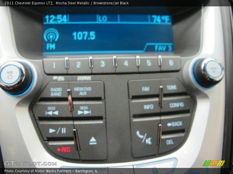 Mocha Steel Metallic / Brownstone/Jet Black 2011 Chevrolet Equinox LTZ