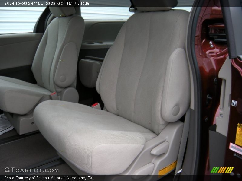 Salsa Red Pearl / Bisque 2014 Toyota Sienna L
