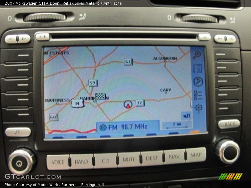 Navigation of 2007 GTI 4 Door