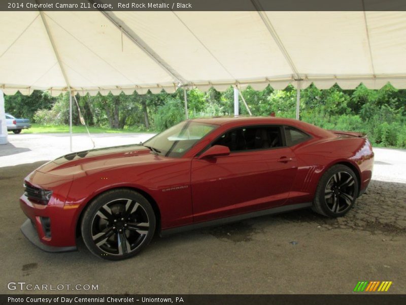 Red Rock Metallic / Black 2014 Chevrolet Camaro ZL1 Coupe