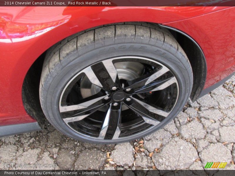 Red Rock Metallic / Black 2014 Chevrolet Camaro ZL1 Coupe
