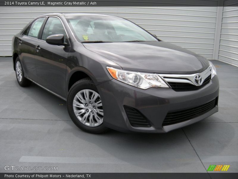 Magnetic Gray Metallic / Ash 2014 Toyota Camry LE