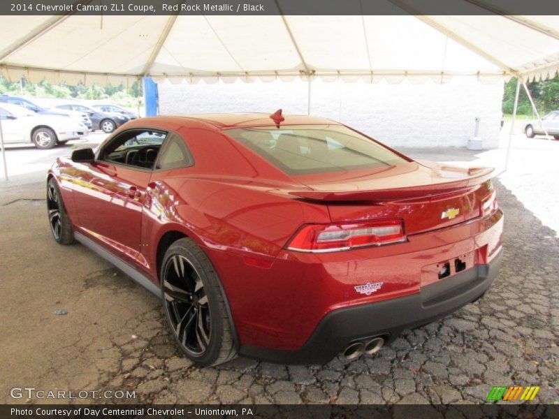 Red Rock Metallic / Black 2014 Chevrolet Camaro ZL1 Coupe