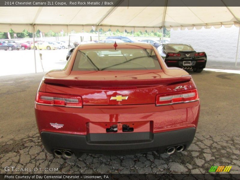 Red Rock Metallic / Black 2014 Chevrolet Camaro ZL1 Coupe