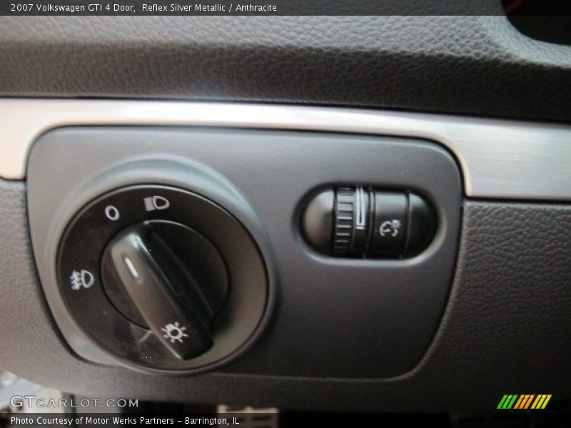 Controls of 2007 GTI 4 Door