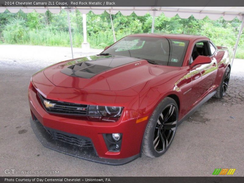 Red Rock Metallic / Black 2014 Chevrolet Camaro ZL1 Coupe