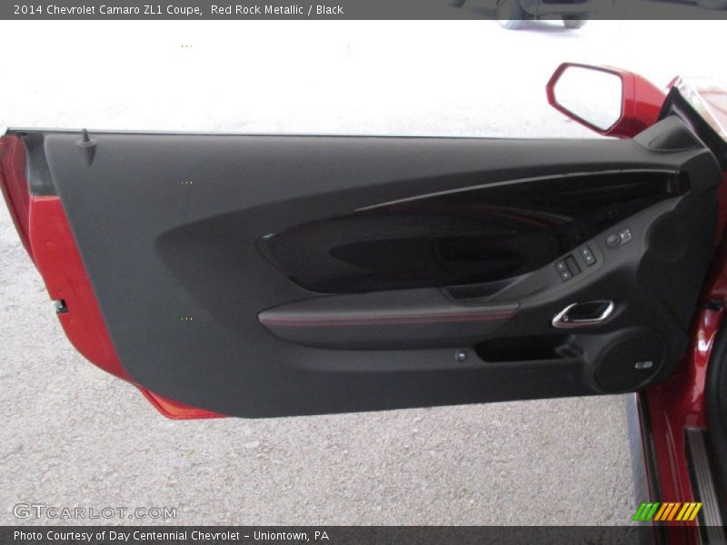 Red Rock Metallic / Black 2014 Chevrolet Camaro ZL1 Coupe