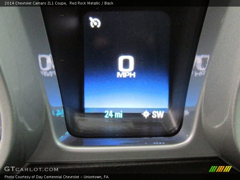 Red Rock Metallic / Black 2014 Chevrolet Camaro ZL1 Coupe