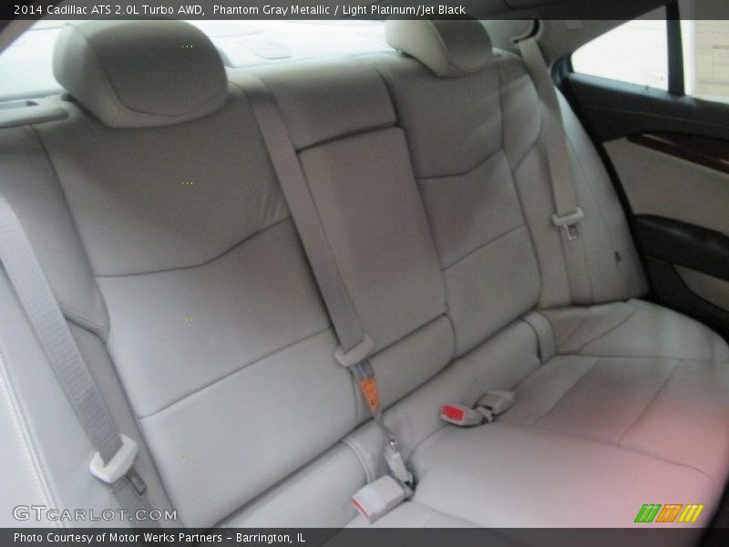 Phantom Gray Metallic / Light Platinum/Jet Black 2014 Cadillac ATS 2.0L Turbo AWD