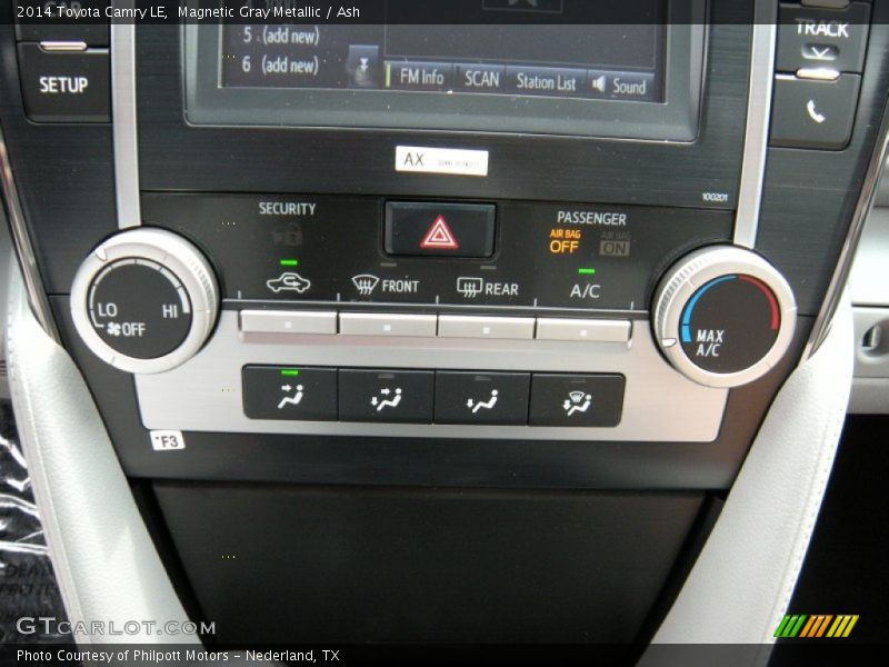 Magnetic Gray Metallic / Ash 2014 Toyota Camry LE
