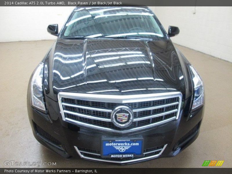 Black Raven / Jet Black/Jet Black 2014 Cadillac ATS 2.0L Turbo AWD
