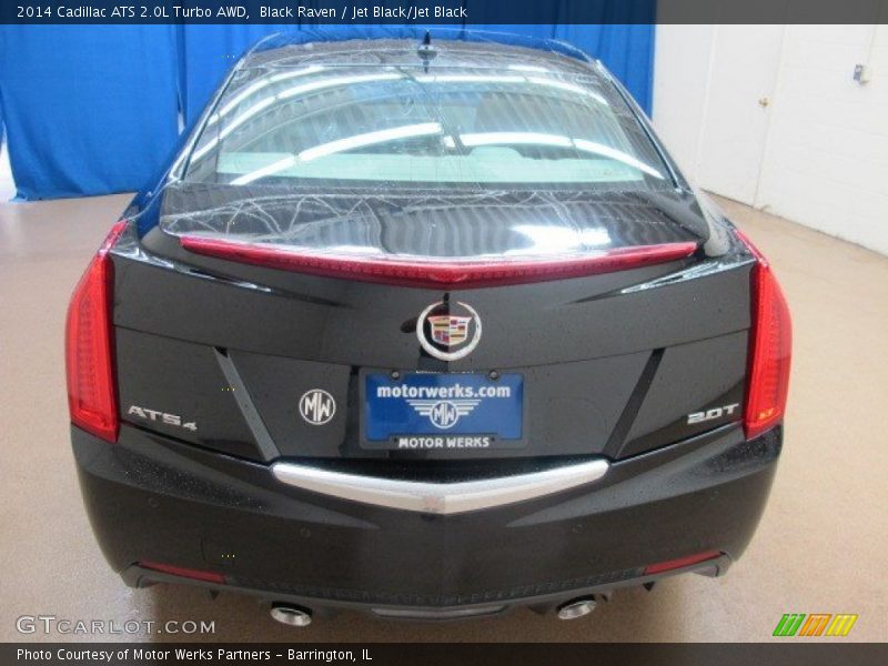 Black Raven / Jet Black/Jet Black 2014 Cadillac ATS 2.0L Turbo AWD