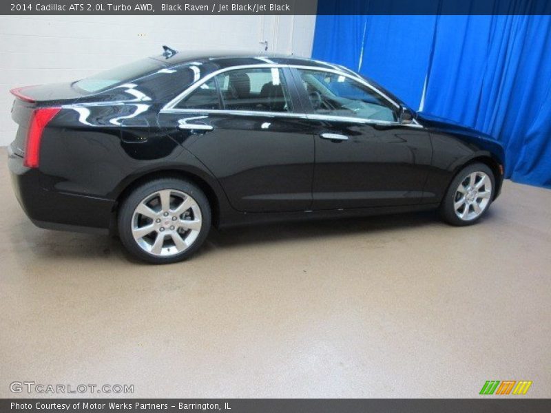 Black Raven / Jet Black/Jet Black 2014 Cadillac ATS 2.0L Turbo AWD